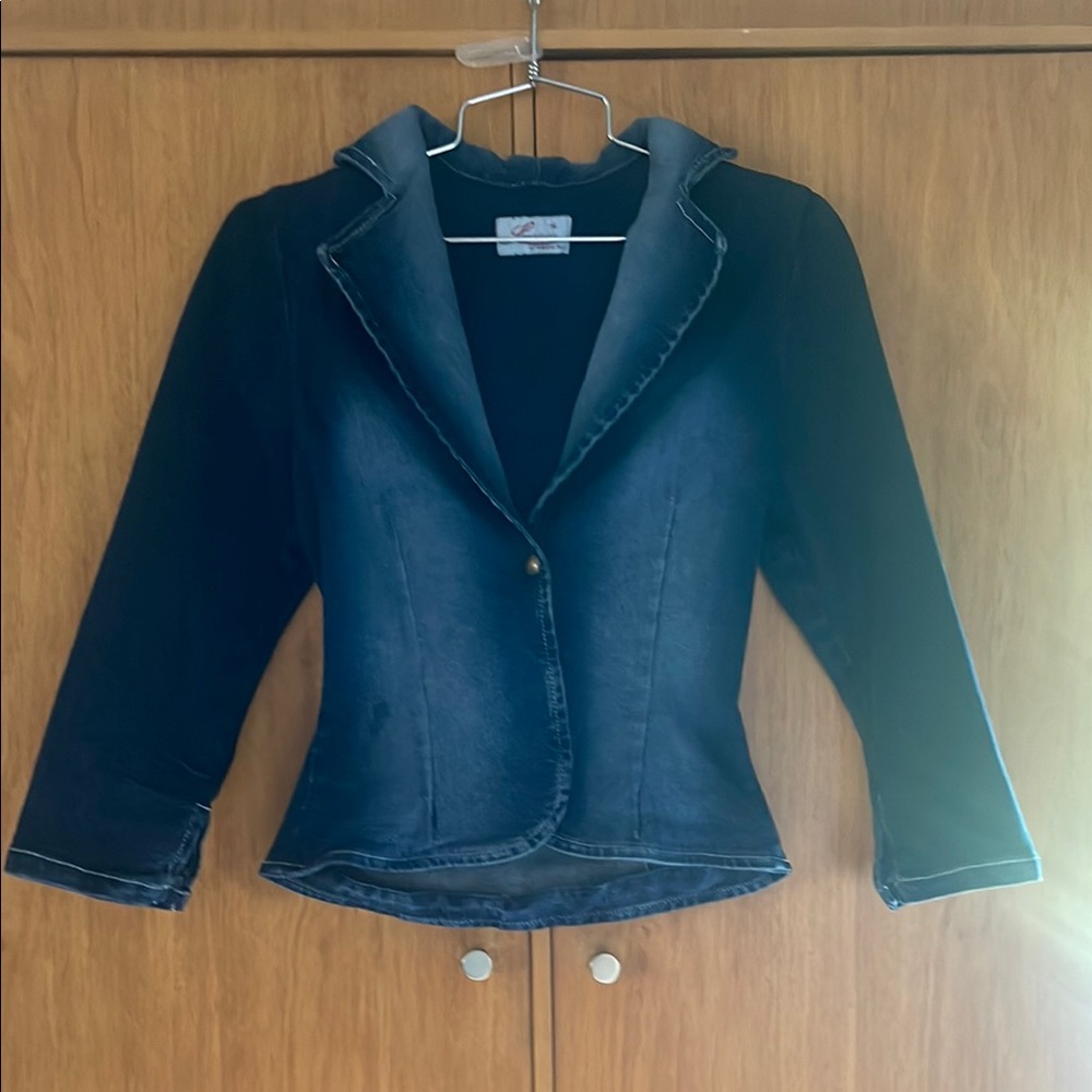 Luscious by Rebecca Ford denim/jean jacket fitted